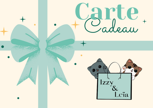 Carte Cadeau Izzy & Leïa